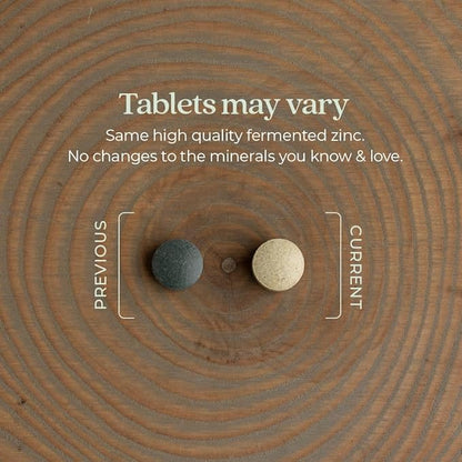 New Chapter Zinc Supplement, Fermented Zinc Complex, ONE Daily for Immune Support + Skin Health, Mineral-Balancing Formula Rich in Copper, Easy to Swallow & Digest, 90 Count (3 Month Supply)