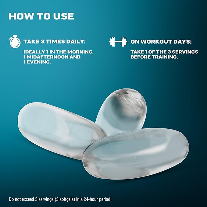 Muscletech HMB Supplements 1000mg, Clear Muscle (84 Liquid Softgels) - Highest Grade HMB for Lean Muscle & Recovery - HMB Free Acid Muscle Supplement - Help Decrease Muscle Breakdown