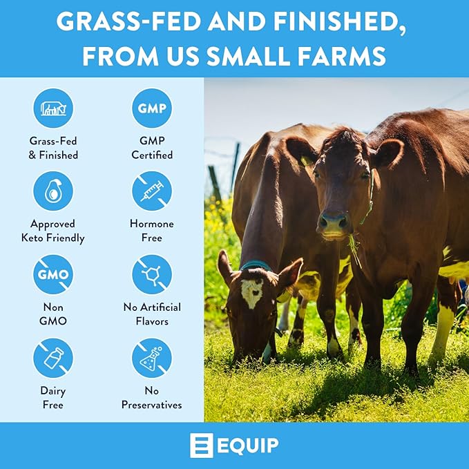 Equip Foods Grass-Fed Beef Organs | Grass Fed Beef Organ Supplement | Support Heart, Kidney & Spleen Health, Detox, Digestion & Metabolism | Antibiotic and GMO Free | 120 Capsules, 30 Servings