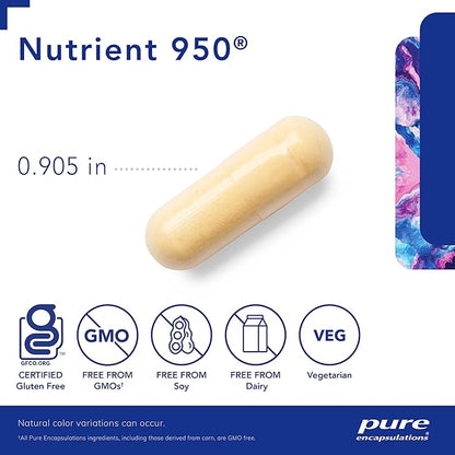 Pure Encapsulations Nutrient 950 | Multivitamin Mineral Supplement to Support Physiological Functions and a Healthy Lifestyle* | 90 Capsules