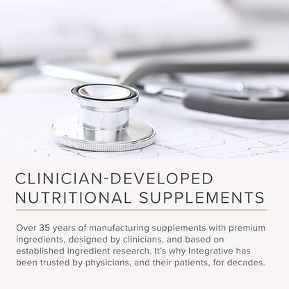 Integrative Therapeutics Liquid Calcium Magnesium - 1:1 Calcium to Magnesium Ratio - Mineral Supplement with Vitamin D3 - Bone Health Supplement for Men and Women* - 16 fl oz, Berry Flavored