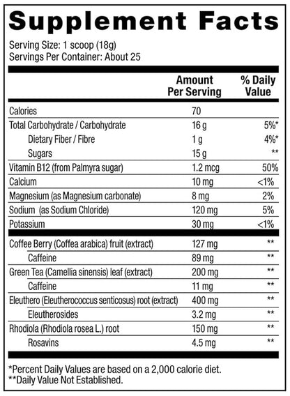 Vega Sport Pre-Workout Energizer, Berry - Pre Workout Powder for Women & Men, Supports Energy and Focus, Electrolytes, Vegan, Keto, Gluten Free, Non GMO, 1.1 lbs
