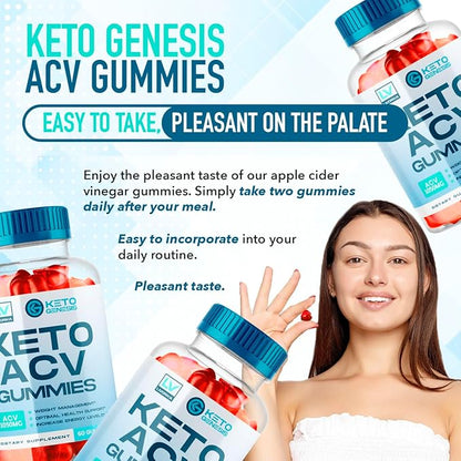 Keto Genesis Keto ACV Gummies Advanced Weight Loss, Genesis Keto, Ketogenesis Keto+ACV Gummies, Keto Genesis, Keto Genesis Gummies, Ketogenesis Keto Plus ACV Gummy Supplement 1050mg, 1 Month