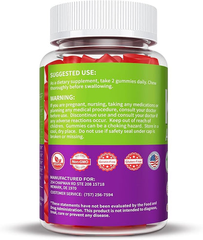 Keto ACV Gummies Keto Gummies Advanced Formula ACV Keto Gummies with B12 Pomegranate Beet Juice-58 Gummies
