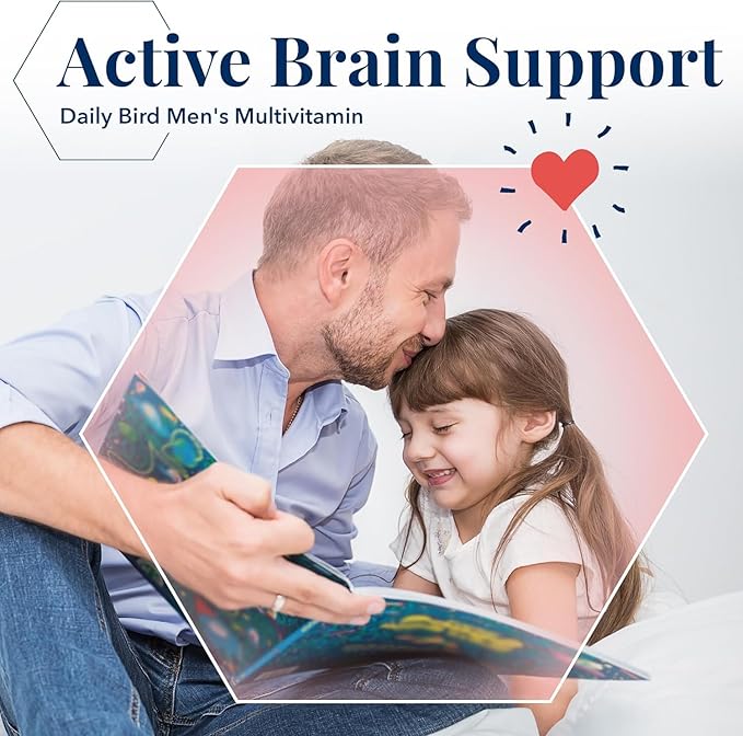 Best Nest Wellness Men's Multi Plus - Daily Multivitamin for Brain & Energy Health Support - Daily Multivitamin for Men - Probiotics & Digestive Enzyme Formula - 30 Caplets