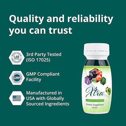 Univera Xtra Minis, Multimineral fruites Complex, 15 Natural Ingredients, Stress Management, Focus & Clarity, Joint Comfort, Antioxidant Protection - 3.38 Fl Oz (Pack of 20)