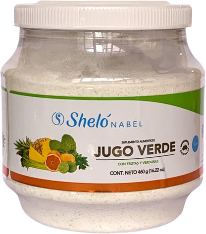 Green Juice Powder Cleanse & Micronutrients Immune Support, Shelo Nabel 16.2 oz