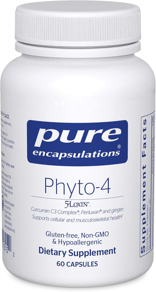 Pure Encapsulations Phyto-4 | Hypoallergenic Supplement Supports Immune, Cellular and Tissue Health | 60 Capsules