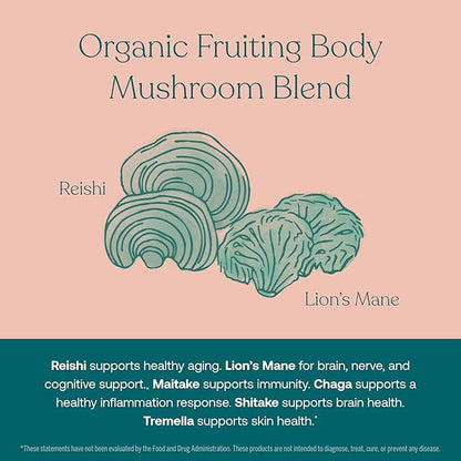 True Grace One Daily Women’s Multivitamin 40+ Fermented Minerals, Organic Adaptogens & Mushrooms Energy, Immune, Bone, Heart Support - Iron Free, Non-GMO, Gluten Free, Soy Free - 30 Vegan Tablets