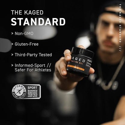 Kaged Creatine HCl Powder | Lemon Lime | Muscle Building and Recovery Supplement | Patented Formula | Highly Soluble Powder | 75 Servings