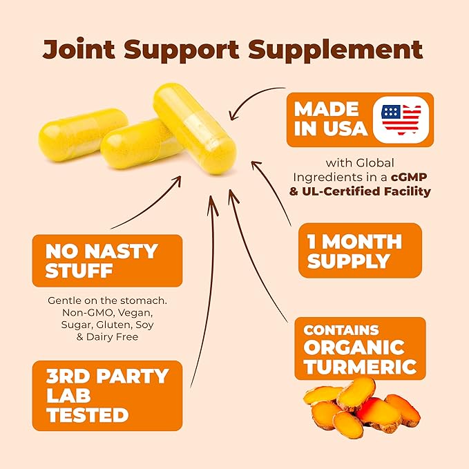 Quercetin with Bromelain Turmeric Supplement - Quercetin 500mg Capsules with Curcumin & Bromelain powder for Allergy & Joint Support. Turmeric Curcumin Bromelain Supplement. 60 Vegan Tumeric Capsules