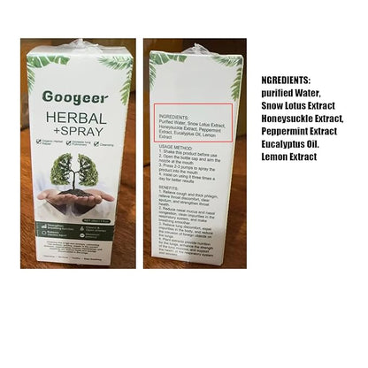 Herbal Lung Cleansing Spray,respinature,googeer Herbal Lung,Best Respinature Herbal Lung Cleanse Mist,Respi Nature Herbal Lung Cleanse Mist (1PCS)