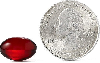 Megared Omega-3 Fish Oil + High Absorption Krill Oil 500mg Softgels, MegaRed Advanced 4in1 (80 count in a bottle) Concentrated Omega-3 Fish & Krill Oil Supplement