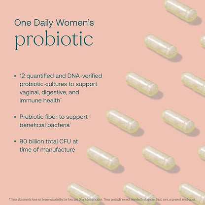 True Grace One Daily Women’s Multivitamin 40+ (30 Vegan Tablets), Omega-3 Fish Oil (60 Softgels) & One Daily Women’s Probiotic (30 Vegetarian Capsules) - 30-Day Supply of Each
