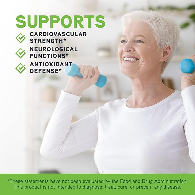 DAVINCI Labs Spectra Senior - Dietary Supplement for Cardiovascular, Ocular and Antioxidant Support - with Vitamins, Minerals, Coenzyme Q10, Ginkgo Biloba, Bilberry Extract and More - 180 Capsules