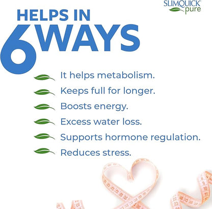 SlimQuick Extra Strength Weight Management Drink Mix for Women, Tangerine - Helps Metabolism, Keeps Full for Longer with Green Tea, Caffine, Chaste Tree, Rhodiola Extract - 26 Count