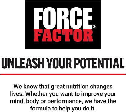 FORCE FACTOR Longjack Tongkat Ali 500mg for Men’s Hormones, Promote Male Energy, Vitality & Drive, Support Muscle & Strength, Longjack Capsules with BioPerine Black Pepper Extract, 30 Capsules