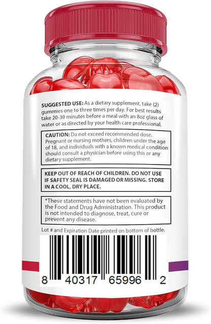 Keto Snax Keto ACV Gummies Advanced Formula 1000MG Keto Snax Keto Gummies Apple Cider Vinegar Formulated with Pomegranate Beet Juice Powder B12 Vegan Non GMO 60 Gummys