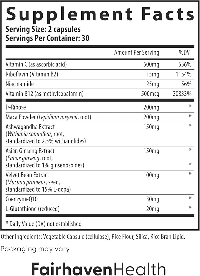 Fairhaven Health CountBoost for Men Optimal Count and Volume Male Fertility Supplement - Pre-Conception Nutrition for Him - with Ashwagandha, Vitamin C, and CoQ10-60 Capsules