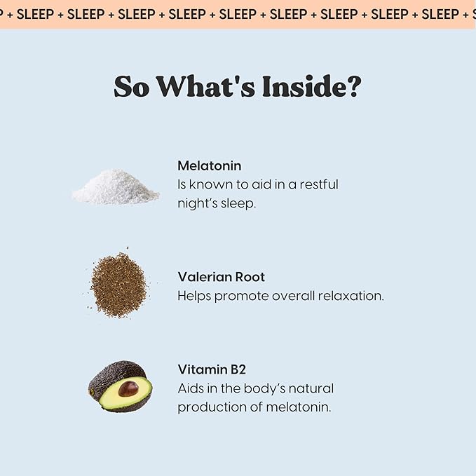 The Patch Brand Sleep Patches | Support Restful Sleep with Melatonin, Valerian Root & B6 | All Natural Vitamins & Mineral Patch Plant Based and Cruelty Free Water Resistant Patches That Last All Night