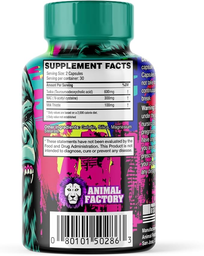 Tudca + NAC N-Acetyl Cysteine Liver Support Supplement - Tudca 600mg with N-Acetyl Cysteine 300mg Anti-Aging Liver Support | Tauroursodeoxycholic Acid | NAC N-Acetyl Cysteine | 60 Capsules