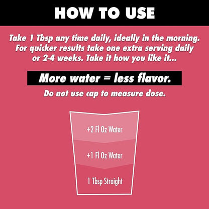 HEALTH DIRECT - AminoMind - Nootropic Collagen Supplement for Brain Health and BDNF - Pro-Hyp & Hyp-Gly Dipeptides, Coffeeberry Antioxidants - Passionfruit Guava - 14 Fl Oz (28 Servings)