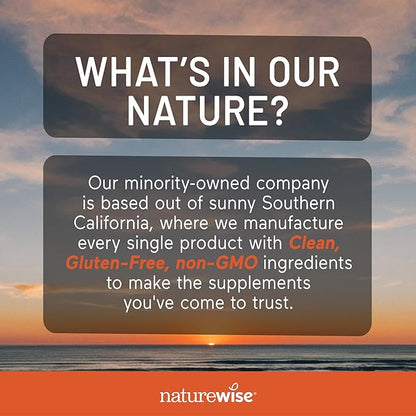 NatureWise Vitamin E 400 IU Softgels (180mg DL-Alpha) - Dairy, Gluten, and Soy Free, Non-GMO Antioxidant Dietary Supplement for Skin, Heart, Eye, and Immune Health Support - 2-Month Supply, 60 Count