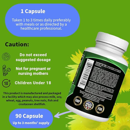 Halalways Blood Pressure Support Certified Halal Supplement Naturally BP Support with Garlic Bulb Powder, Hawthorn Berry, Green Tea Leaf & Hibiscus Vitamins for Healthy Hypertension (BP)