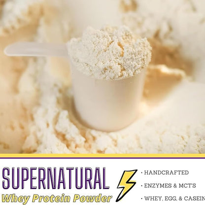 Worldwide Nutrition Bundle: Black Magic Multi-Source Protein Powder - Whey, Egg Albumin Enzymes, Micellar Casein & MCTs - Bodybuilding -Blueberry Muffin Flavor - 2 LB & Multi-Purpose Keychain