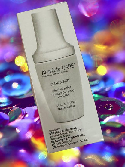 Clean Beauty Multi-Vitamins Firming & Correcting Eye Cream for All Skin Types