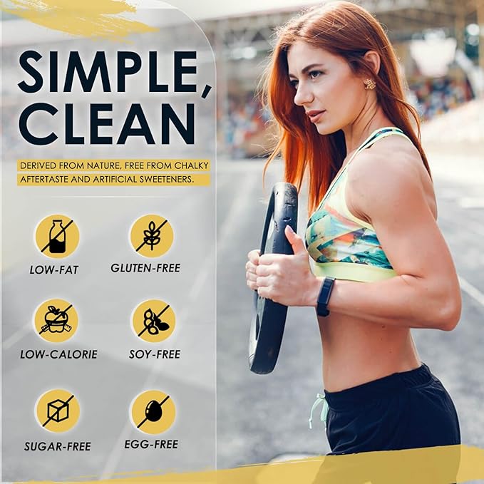 NATURE TARGET Isolate Whey Protein Powder Vanilla, 25g Protein Low Carb Sugar-Free & Gluten-Free, 5.5g BCAAs, Rich in Fibers & Minerals, 1.08 Pound, 16 Servings