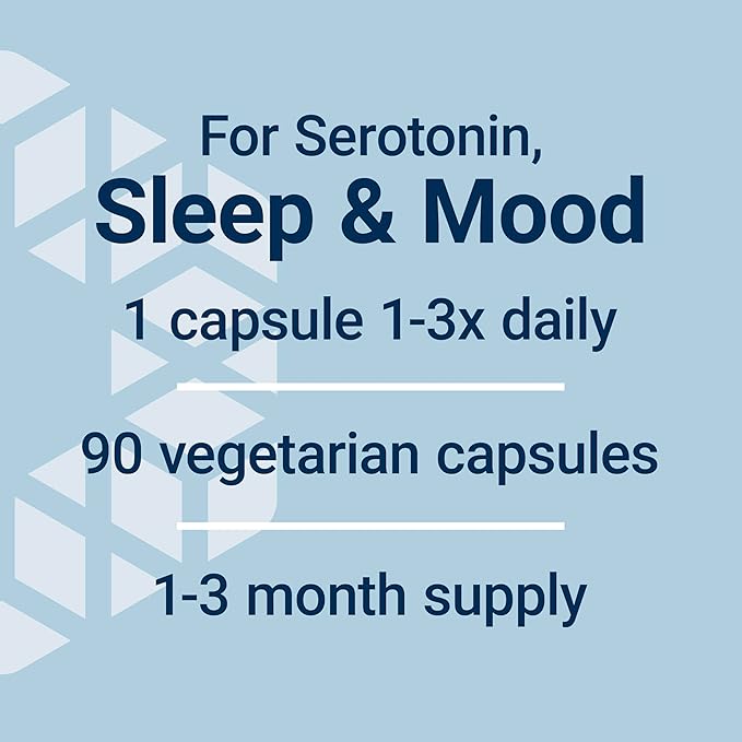 Life Extension L-Tryptophan, 500 mg, Encourages Healthy Serotonin Levels and Promotes Healthy Sleep, Mood, Stress Response & Satiety, Gluten-Free, Non-GMO, Vegetarian, 90 Capsules
