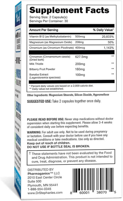 Dr. Stephanie's Bundle Pack - 24 Hour Support + Carb & Sugar Blocker - Daily Supplement