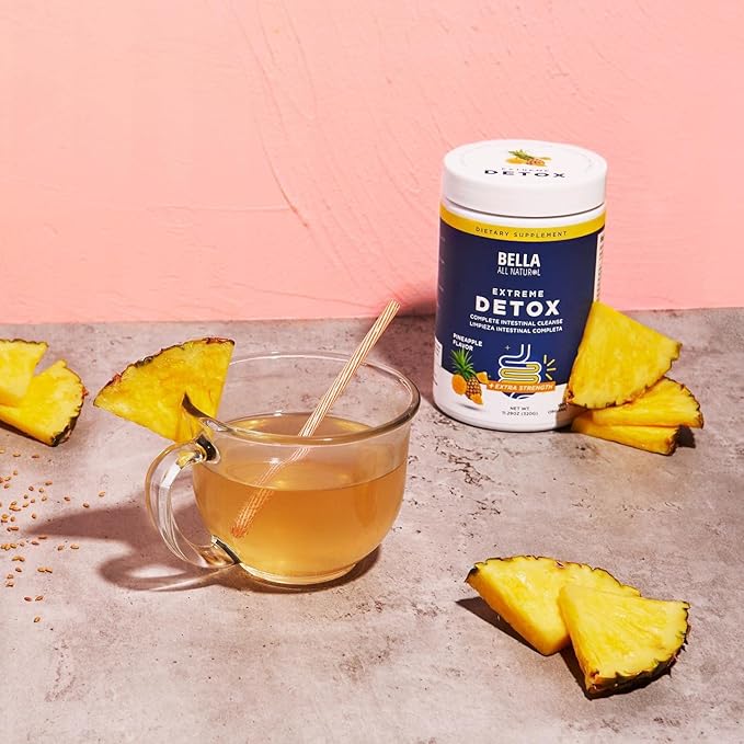 Bella All Natural Extreme Detox Powder (Pineapple)