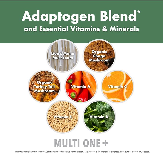 MultiOne Men & Women’s Daily Multivitamin - Essential Nutrients and Minerals for Optimal Health (60 Capsules)