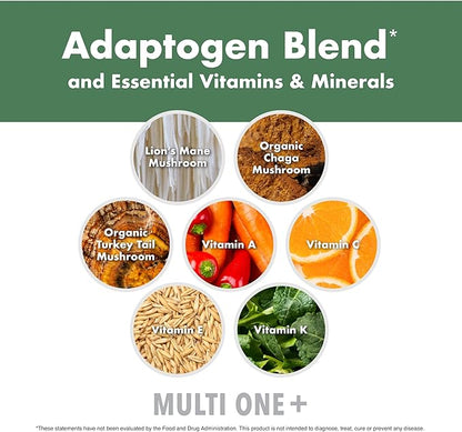 MultiOne Men & Women’s Daily Multivitamin - Essential Nutrients and Minerals for Optimal Health (60 Capsules)