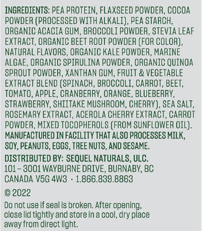 Vega Essentials Plant Based Protein Powder, Chocolate - Vegan, Superfood, Vitamins, Antioxidants, Keto, Low Carb, Dairy Free, Gluten Free, Pea Protein for Women & Men, 1.4 lbs (Packaging May Vary)