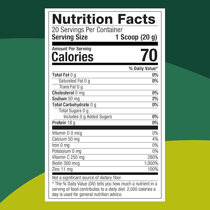 Purely Inspired Collagen Powder, Unflavored (20 Servings) - 20g Collagen Peptides Protein Powder for Women & Men - Grass-Fed & Pasture Raised - Gluten-Free, Paleo & Keto-Friendly Collagen Drink