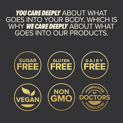 Immuno Vegan - Plant-Based Protein Powder, 16g Protein Per Serving, Added Amino Acids & Multivitamin - Beta Glucan, Glutathione Production - Chocolate - 18.2oz