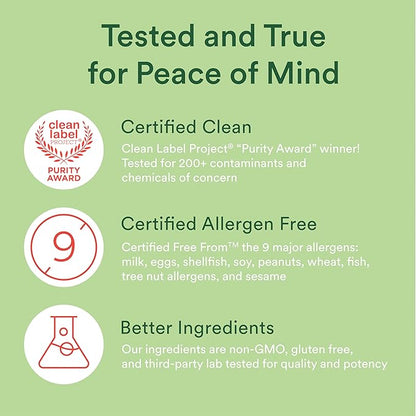 SmartyPants Kids Fiber & Veggies: Prebiotic Fiber Gummies for Kids, Fiber Supplement with Inulin, Organic Green Veggie Blend, Vegan, Gluten Free, Mixed Berry Flavor, 60 Count (30 Day Supply)