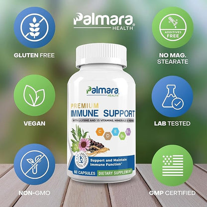 Premium Immune Support, 60 Capsules