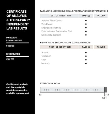 Ultra Concentrated 69,000mg Tongkat Ali Fadogia Agrestis Blend – 200:1 Tongkat Ali + 30:1 Fadogia Agrestis - Third-Party Tested 2% Pure Eurycomanone -Fadogia Agrestis and Tongkat Ali Supplement