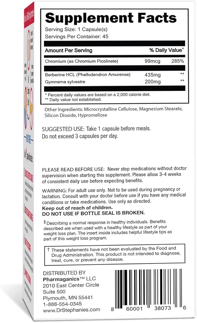 Dr. Stephanie's Bundle Pack - 24 Hour Support + Carb & Sugar Blocker - Daily Supplement