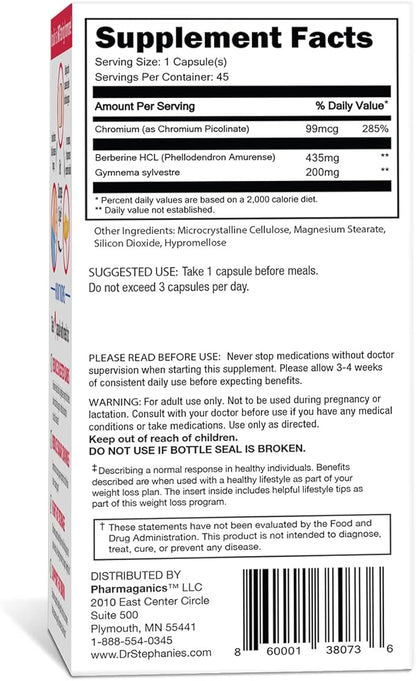 Dr. Stephanie's Bundle Pack - 24 Hour Support + Carb & Sugar Blocker - Daily Supplement