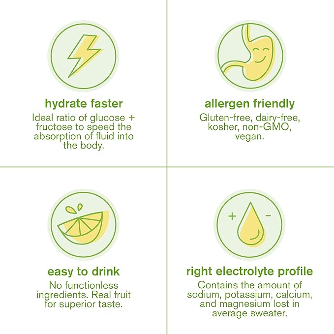 Skratch Labs Hydration Powder | Sport Drink Mix | Electrolytes Powder for Exercise, Endurance, and Performance | Lemon + Lime | 60 Servings | Non-GMO, Vegan, Kosher