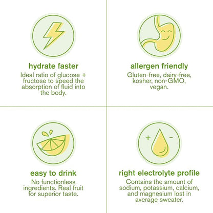 Skratch Labs Hydration Powder | Sport Drink Mix | Electrolytes Powder for Exercise, Endurance, and Performance | Lemon + Lime | 60 Servings | Non-GMO, Vegan, Kosher