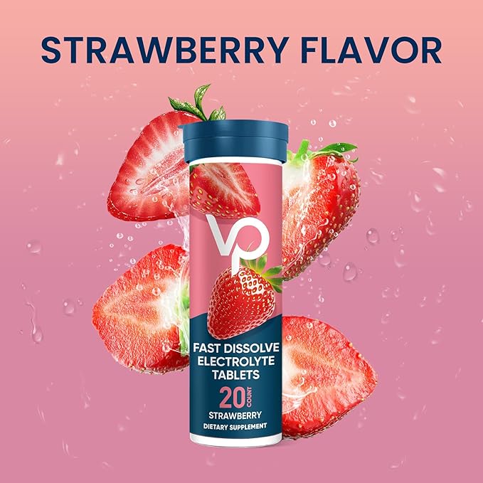 Venture Pal Chewable Electrolyte Tablets, Fast-Dissolve Sugar-Free Stick Salt Tablets - Variety Pack for Rapid Hydration, Outdoor Running, Hiking, Sports | Keto & Vegan Friendly | 80 Count (4 Pack)