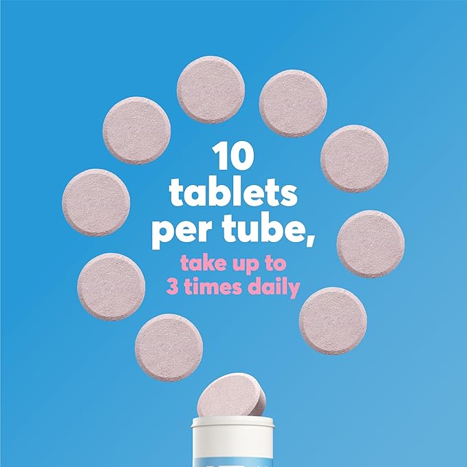 Nuun Immunity: Antioxidant Immune Support Hydration Supplement with Vitamin C, Zinc, Turmeric, Elderberry, Ginger, Echinacea, and Electrolytes. Flavor: Blueberry Tangerine, 8 tubes (80 servings)