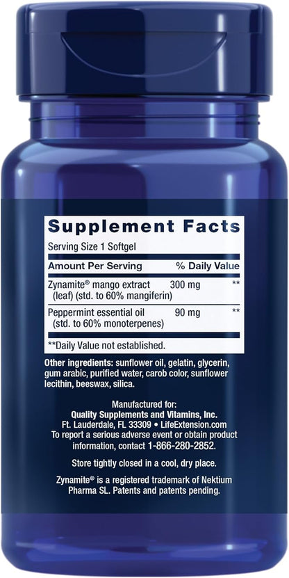 Life Extension Brain Fog Relief Caffeine-Free, Fast-Acting Nootropic Formula Helps Clear Your Mind – Gluten-Free, Non-GMO - 30 Softgels