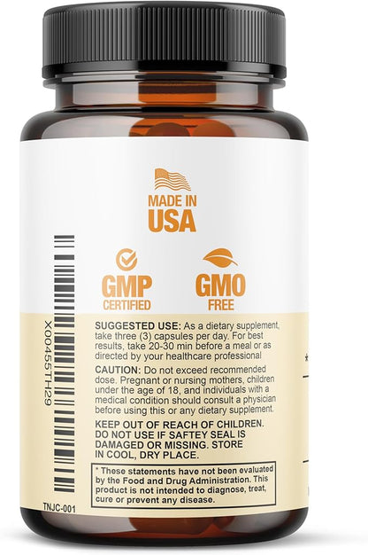 Glucosamine Chondroitin MSM Turmeric 2100mg – Joint Complete Capsules, Advanced Joint Support Supplement for Adults Hands Back Knee Mobility – Bone & Joint Health Supplements for Men & Women (4 Pack)